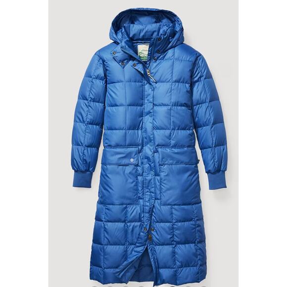 The Great x Eddie Bauer Long Down Puffer Parka Coat, Small - Picture 8 of 8